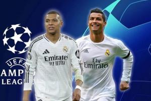 开云体育下载-世体：姆巴佩欧冠出局令人想到C罗，后者加盟皇马5年才拿欧冠