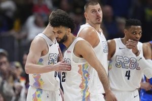 开云体育下载-媒体人：掘金是季后赛对雷霆带来威胁最大的球队 约基奇确实强大