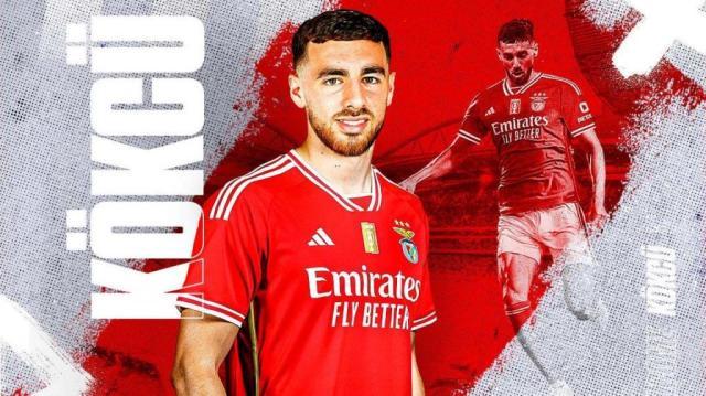 开云-柯克曲签约本菲卡 转会费2500万欧 解约金1.5亿欧