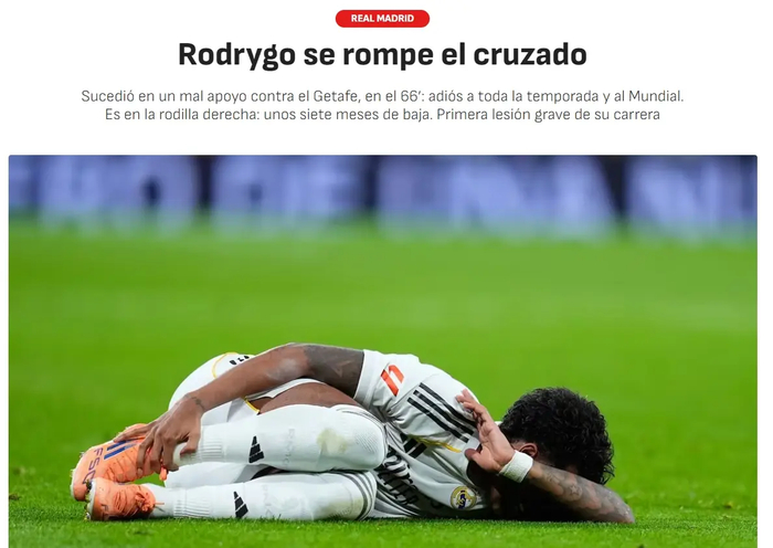 开云体育下载-罗德里戈重伤梦碎世界杯：三年前旧伤埋雷，皇马医疗决策引质疑！|冈萨雷斯|罗德里戈·埃尔南德斯·卡斯坎特|圣地亚哥-伯纳乌足球场|冈萨雷斯-皮雷斯|何塞-冈萨雷斯_新浪体育_新浪新闻